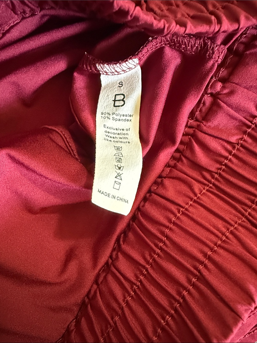 Women's Athletic Shorts - Raspberry - Picture 2 of 4